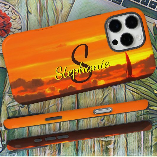 帆船サンセット1300 Case-Mate iPhoneケース