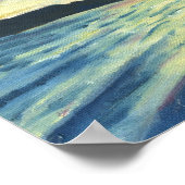 帆船サンセット ポスター (角)