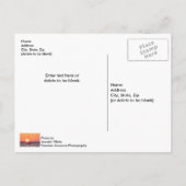 帆船サンライズ空白のはがき ポストカード (裏面)