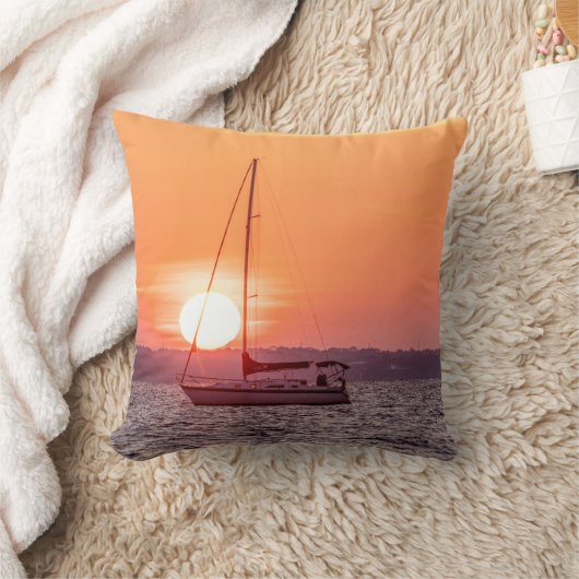 帆船サンライズ クッション (ブランケット)