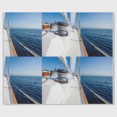 帆船サーフィン ラッピングペーパー (フラット)