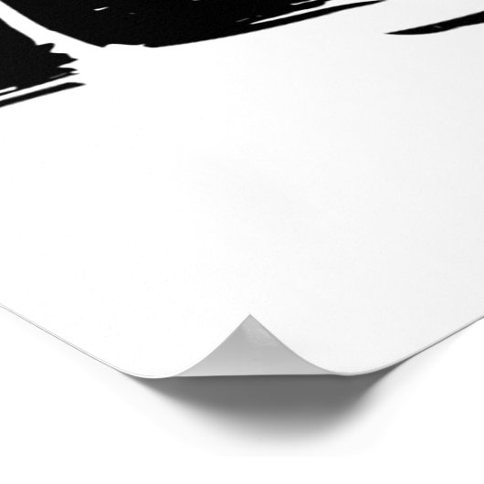 帆船スケッチ ポスター (角)