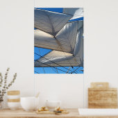 帆船セイルズキャンバス ポスター (キッチン)