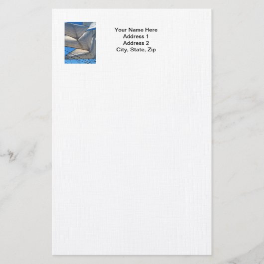 帆船セイルズ文房具 便箋 (正面)