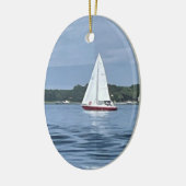 帆船セラミックオーナメント セラミックオーナメント (左)