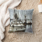 帆船セーリング航海のテーマ クッション (ブランケット)