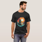 帆船セーリング船長 Tシャツ (正面フル)