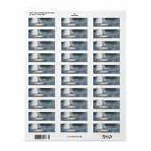 帆船バブル戻り郵送ラベル ラベル (フルシート)