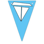 帆船バースデーパーティー バンティングフラッグ (第1の旗)