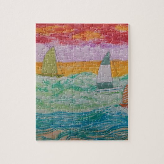 帆船パズル ジグソーパズル (縦)