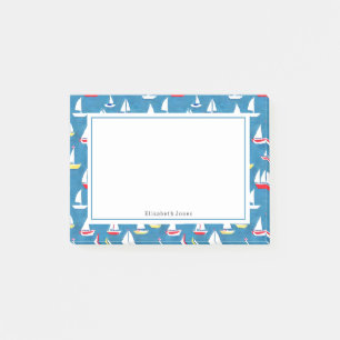 帆船パターン ポストイット