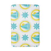 帆船パタ航海のーン バスマット (正面縦)