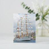 帆船パレードハガキ ポストカード (スタンド正面)