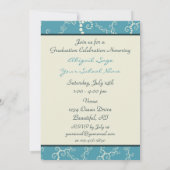 帆船パーソナライズされた航海の卒業招待状 招待状 (裏面)