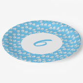 帆船パーティー第六誕生日 ペーパープレート (アングル)