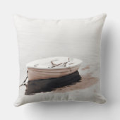 帆船ピロー航海のテーマデコール クッション (裏面)