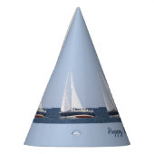 帆船フォトパーティー帽子 パーティーハット (左)