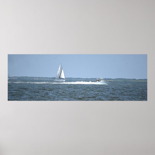 帆船フォトポスター ポスター (正面)