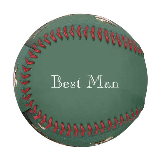 帆船フォト花婿介添人野球 野球ボール (正面左)