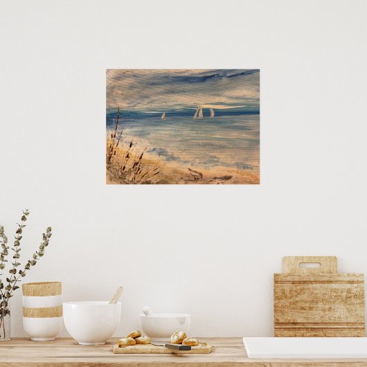 帆船ポスター ポスター (キッチン)