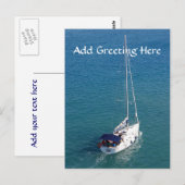帆船ポストカード ポストカード (正面/裏面)
