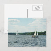 帆船ポストカード ポストカード (正面/裏面)