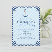 帆船モダンいかり誕生会 招待状 (スタンド正面)