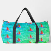 帆船モダン船 ダッフルバッグ (正面)