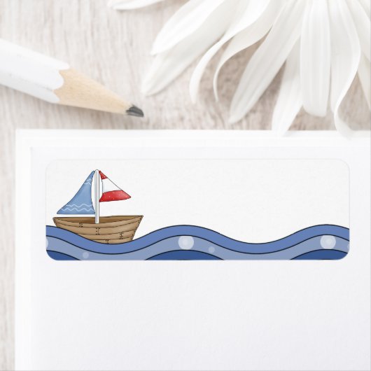 帆船ラベル ラベル (インサイチュ)