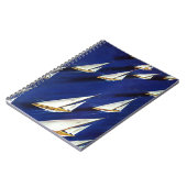 帆船レガッタバイスキーウェルド ノートブック (左側)