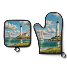 帆船付きホワイトライトハウス