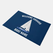 帆船名 ドアマット (アングル)