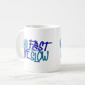 帆船員のための速いコーヒー・マグ コーヒーマグカップ (正面左)