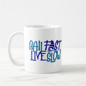 帆船員のための速いコーヒー・マグ コーヒーマグカップ (左)
