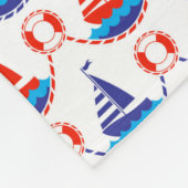 帆船型 フリースブランケット (角)