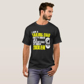帆船大尉セーリングパパセーリング父の Tシャツ (正面フル)
