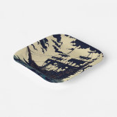 帆船幽霊のよく出るウッドブロック1 ペーパープレート (傾斜あり)