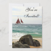 帆船招待状 招待状 (正面)