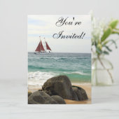 帆船招待状 招待状 (スタンド正面)