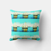 帆船枕 クッション (裏面)