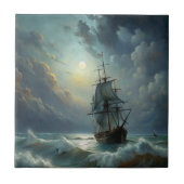 帆船海 タイル (正面)