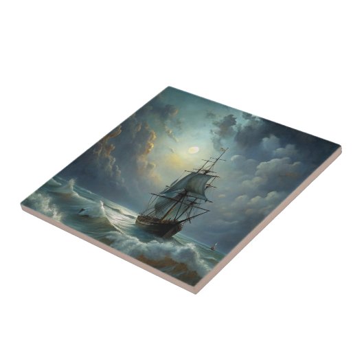 帆船海 タイル (側面)