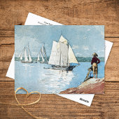 帆船澄んウィンズローホーマー ポストカード
