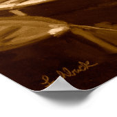 帆船航海のアート ポスター (角)