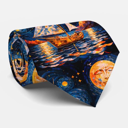 帆船航海のネクタイ ネクタイ (ロール)