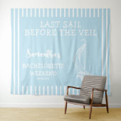 帆船航海のバチェロレッテラストセイル タペストリー (インサイチュ(横))