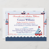 帆船航海のバプテスマ 招待状 (裏面)