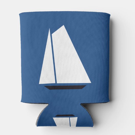 帆船航海の帆船 缶クーラー (裏面)