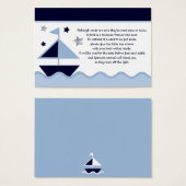 帆船航海の海軍の好意/ラベル (正面&裏面)