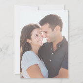 帆船航海の結婚式の日付を保存 セーブザデート (裏面)